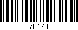 Código de barras (EAN, GTIN, SKU, ISBN): '76170'
