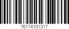 Código de barras (EAN, GTIN, SKU, ISBN): '76174101317'