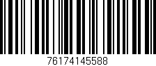 Código de barras (EAN, GTIN, SKU, ISBN): '76174145588'