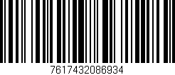 Código de barras (EAN, GTIN, SKU, ISBN): '7617432086934'