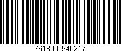 Código de barras (EAN, GTIN, SKU, ISBN): '7618900946217'