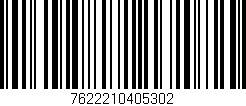 Código de barras (EAN, GTIN, SKU, ISBN): '7622210405302'