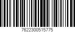 Código de barras (EAN, GTIN, SKU, ISBN): '7622300515775'