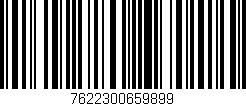 Código de barras (EAN, GTIN, SKU, ISBN): '7622300659899'