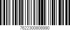 Código de barras (EAN, GTIN, SKU, ISBN): '7622300808990'