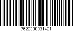 Código de barras (EAN, GTIN, SKU, ISBN): '7622300861421'