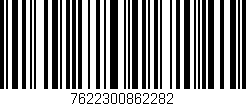 Código de barras (EAN, GTIN, SKU, ISBN): '7622300862282'