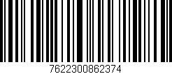 Código de barras (EAN, GTIN, SKU, ISBN): '7622300862374'