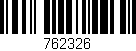 Código de barras (EAN, GTIN, SKU, ISBN): '762326'