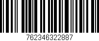 Código de barras (EAN, GTIN, SKU, ISBN): '762346322887'