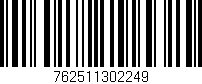 Código de barras (EAN, GTIN, SKU, ISBN): '762511302249'