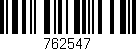 Código de barras (EAN, GTIN, SKU, ISBN): '762547'