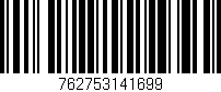 Código de barras (EAN, GTIN, SKU, ISBN): '762753141699'