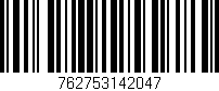 Código de barras (EAN, GTIN, SKU, ISBN): '762753142047'
