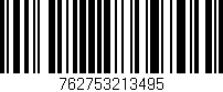 Código de barras (EAN, GTIN, SKU, ISBN): '762753213495'