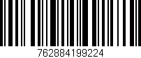 Código de barras (EAN, GTIN, SKU, ISBN): '762884199224'