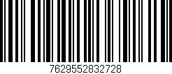 Código de barras (EAN, GTIN, SKU, ISBN): '7629552832728'