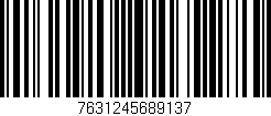 Código de barras (EAN, GTIN, SKU, ISBN): '7631245689137'