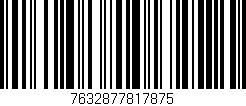 Código de barras (EAN, GTIN, SKU, ISBN): '7632877817875'