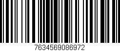 Código de barras (EAN, GTIN, SKU, ISBN): '7634569086972'