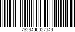 Código de barras (EAN, GTIN, SKU, ISBN): '7636490037948'