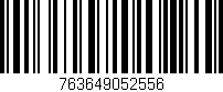 Código de barras (EAN, GTIN, SKU, ISBN): '763649052556'
