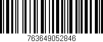 Código de barras (EAN, GTIN, SKU, ISBN): '763649052846'