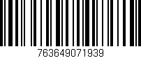 Código de barras (EAN, GTIN, SKU, ISBN): '763649071939'