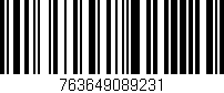 Código de barras (EAN, GTIN, SKU, ISBN): '763649089231'