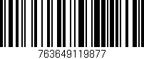 Código de barras (EAN, GTIN, SKU, ISBN): '763649119877'