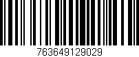 Código de barras (EAN, GTIN, SKU, ISBN): '763649129029'