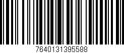 Código de barras (EAN, GTIN, SKU, ISBN): '7640131395588'