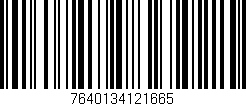 Código de barras (EAN, GTIN, SKU, ISBN): '7640134121665'