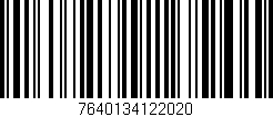Código de barras (EAN, GTIN, SKU, ISBN): '7640134122020'