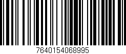 Código de barras (EAN, GTIN, SKU, ISBN): '7640154068995'