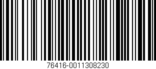 Código de barras (EAN, GTIN, SKU, ISBN): '76416-0011308230'
