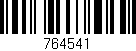 Código de barras (EAN, GTIN, SKU, ISBN): '764541'