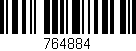 Código de barras (EAN, GTIN, SKU, ISBN): '764884'