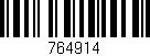 Código de barras (EAN, GTIN, SKU, ISBN): '764914'