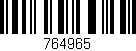 Código de barras (EAN, GTIN, SKU, ISBN): '764965'