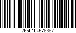 Código de barras (EAN, GTIN, SKU, ISBN): '7650104578887'