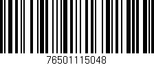 Código de barras (EAN, GTIN, SKU, ISBN): '76501115048'