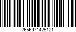 Código de barras (EAN, GTIN, SKU, ISBN): '7656371425121'