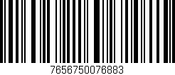 Código de barras (EAN, GTIN, SKU, ISBN): '7656750076883'