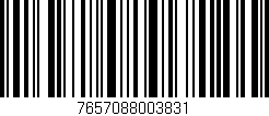 Código de barras (EAN, GTIN, SKU, ISBN): '7657088003831'