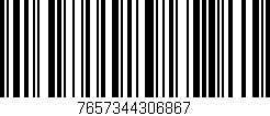Código de barras (EAN, GTIN, SKU, ISBN): '7657344306867'