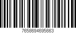 Código de barras (EAN, GTIN, SKU, ISBN): '7658694695663'