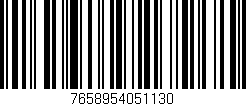 Código de barras (EAN, GTIN, SKU, ISBN): '7658954051130'