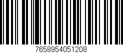 Código de barras (EAN, GTIN, SKU, ISBN): '7658954051208'