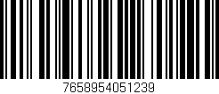 Código de barras (EAN, GTIN, SKU, ISBN): '7658954051239'
